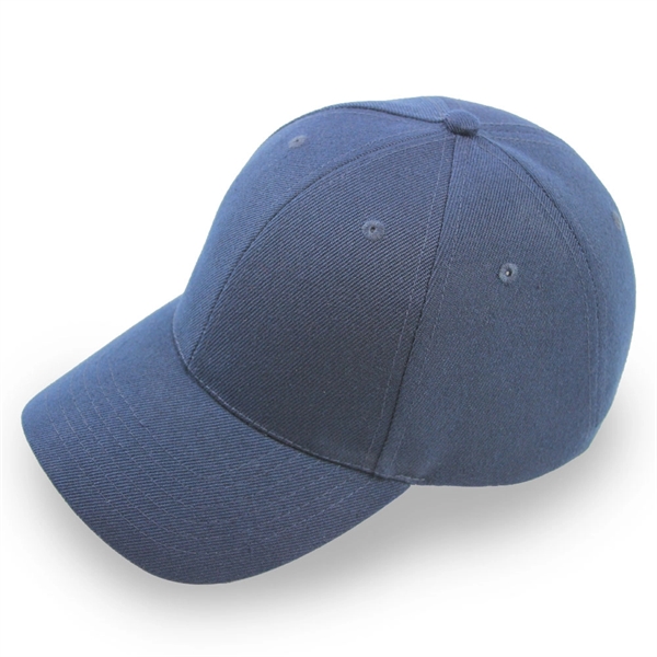 6 Panel Poly Twill Baseball Cap - 6 Panel Poly Twill Baseball Cap - Image 7 of 27