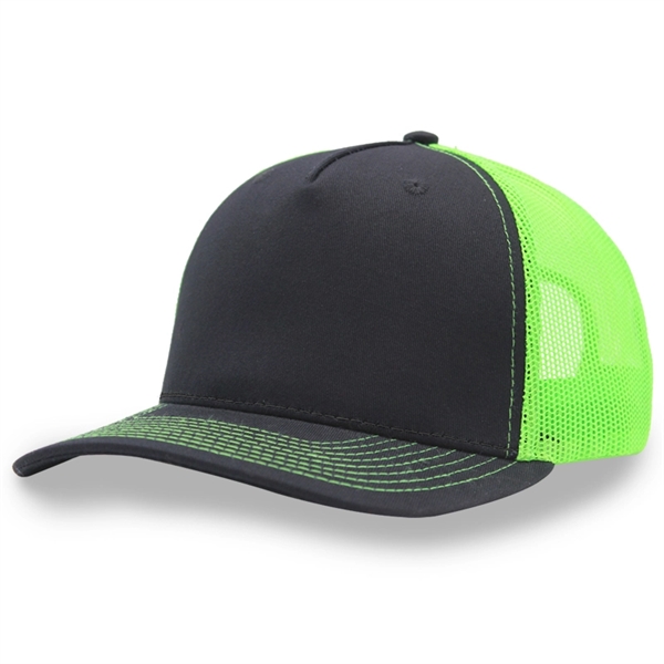 Premium 5 Panels Trucker Cap - Premium 5 Panels Trucker Cap - Image 10 of 30