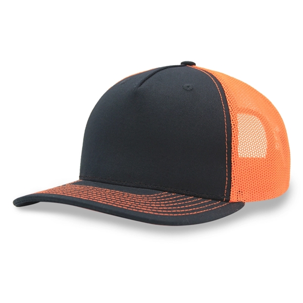 Premium 5 Panels Trucker Cap - Premium 5 Panels Trucker Cap - Image 4 of 30