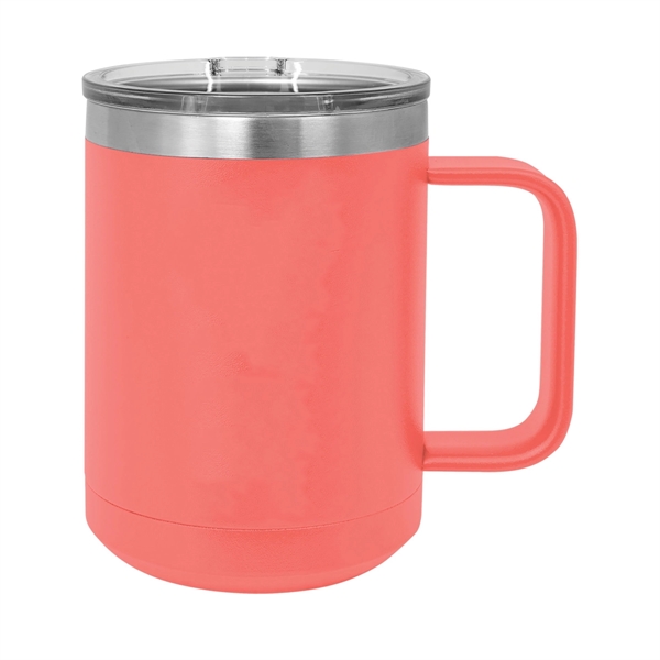 Polar Camel 15oz. Stainless Steel Coffee Mug - Polar Camel 15oz. Stainless Steel Coffee Mug - Image 30 of 36