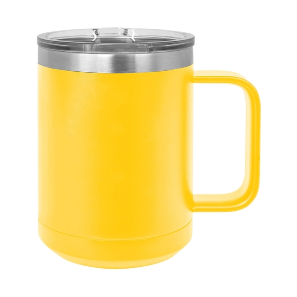 Polar Camel 15oz. Stainless Steel Coffee Mug - Polar Camel 15oz. Stainless Steel Coffee Mug - Image 32 of 36