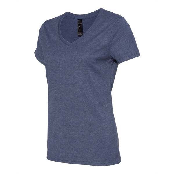 Hanes Perfect-T Women's V-Neck T-Shirt - Hanes Perfect-T Women's V-Neck T-Shirt - Image 38 of 53