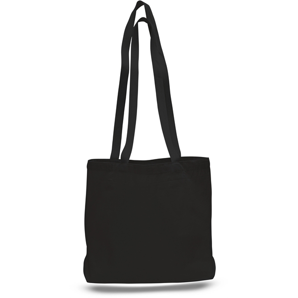 All Purpose Messenger Bag Cotton Canvas Tote 18"Wx14"H x4"G - All Purpose Messenger Bag Cotton Canvas Tote 18"Wx14"H x4"G - Image 2 of 5