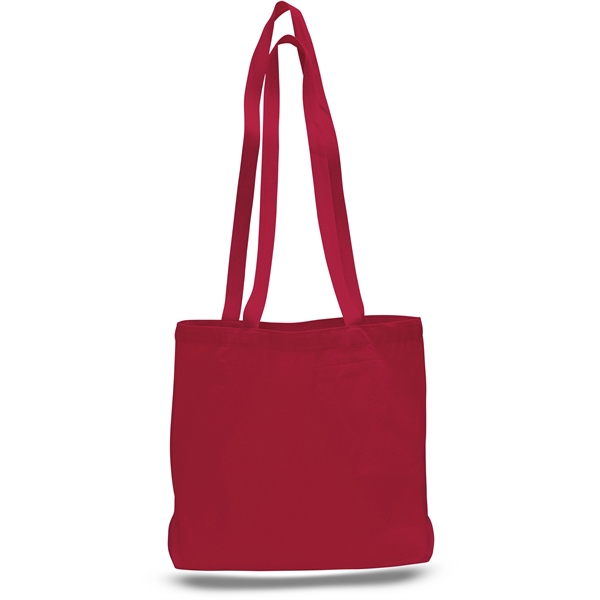 All Purpose Messenger Bag Cotton Canvas Tote 18"Wx14"H x4"G - All Purpose Messenger Bag Cotton Canvas Tote 18"Wx14"H x4"G - Image 3 of 5