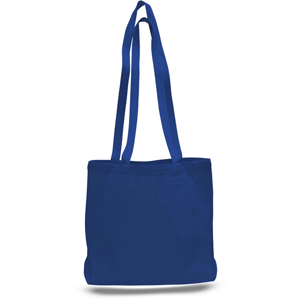 All Purpose Messenger Bag Cotton Canvas Tote 18"Wx14"H x4"G - All Purpose Messenger Bag Cotton Canvas Tote 18"Wx14"H x4"G - Image 4 of 5