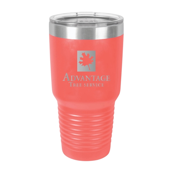 Polar Camel Stainless Steel 30 oz Ringed Tumbler - Polar Camel Stainless Steel 30 oz Ringed Tumbler - Image 28 of 35
