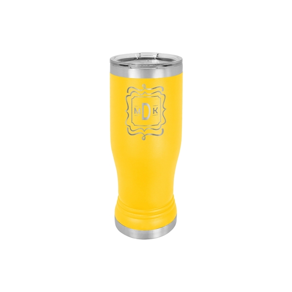 Polar Camel 14oz Stainless Steel Tumbler w/ Clear Lid - Polar Camel 14oz Stainless Steel Tumbler w/ Clear Lid - Image 33 of 36