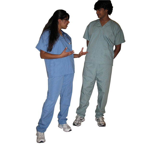 Canadian Made Unisex Scrub Pants - Canadian Made Unisex Scrub Pants - Image 2 of 6