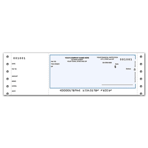 Wallet Check Without Lines, Continuous - Wallet Check Without Lines, Continuous - Image 0 of 1