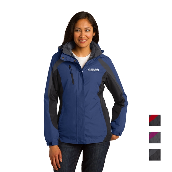 Port Authority® Women's Colorblock 3-in-1 Jacket - Port Authority® Women's Colorblock 3-in-1 Jacket - Image 0 of 4