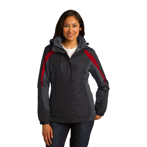 Port Authority® Women's Colorblock 3-in-1 Jacket - Port Authority® Women's Colorblock 3-in-1 Jacket - Image 4 of 4