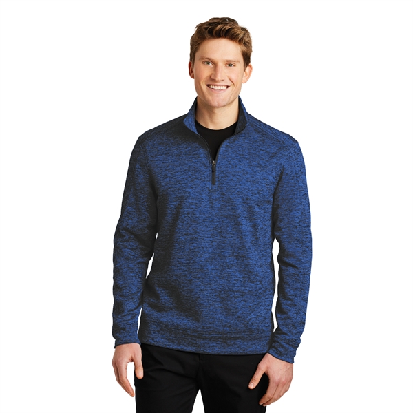 Sport-Tek® PosiCharge® Electric Heather Fleece 1/4-Zip Pullo - Sport-Tek® PosiCharge® Electric Heather Fleece 1/4-Zip Pullo - Image 2 of 5