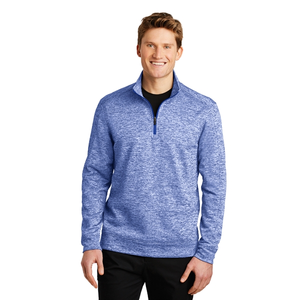 Sport-Tek® PosiCharge® Electric Heather Fleece 1/4-Zip Pullo - Sport-Tek® PosiCharge® Electric Heather Fleece 1/4-Zip Pullo - Image 5 of 5