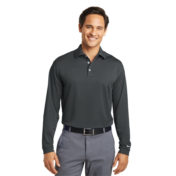 Nike Long Sleeve Dri-FIT Stretch Tech Polo - Nike Long Sleeve Dri-FIT Stretch Tech Polo - Image 2 of 4