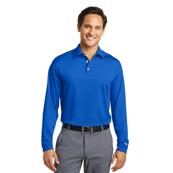 Nike Long Sleeve Dri-FIT Stretch Tech Polo - Nike Long Sleeve Dri-FIT Stretch Tech Polo - Image 1 of 4