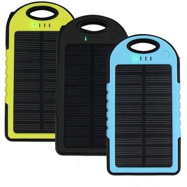 Custom promotional solar power bank  Imprinted Phone Accessories - Promo  Direct