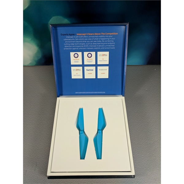 Printed Eco-Friendly Hinged Box - Custom-Sized - Printed Eco-Friendly Hinged Box - Custom-Sized - Image 0 of 8