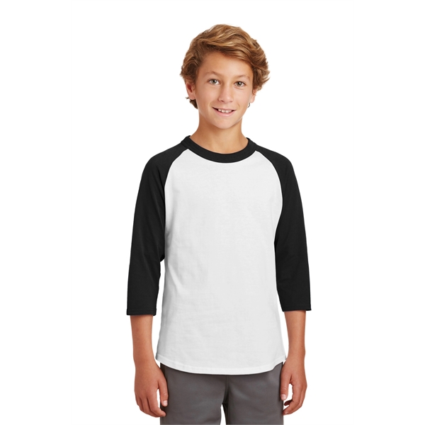 Sport-Tek Youth Colorblock Raglan Jersey. - Sport-Tek Youth Colorblock Raglan Jersey. - Image 82 of 97