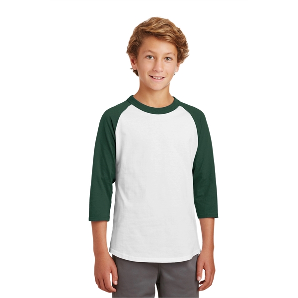 Sport-Tek Youth Colorblock Raglan Jersey. - Sport-Tek Youth Colorblock Raglan Jersey. - Image 84 of 97