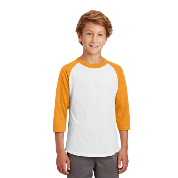 Sport-Tek Youth Colorblock Raglan Jersey. - Sport-Tek Youth Colorblock Raglan Jersey. - Image 85 of 97