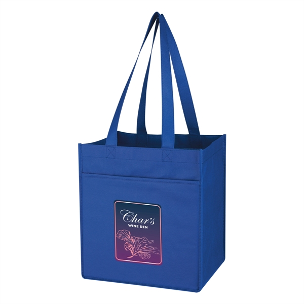 Non-Woven 6 Bottle Wine Tote Bag - Non-Woven 6 Bottle Wine Tote Bag - Image 6 of 10