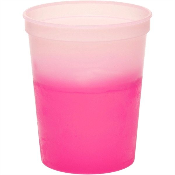 16 oz. Two-Tone Color Changing Stadium Cups - 16 oz. Two-Tone Color Changing Stadium Cups - Image 2 of 5