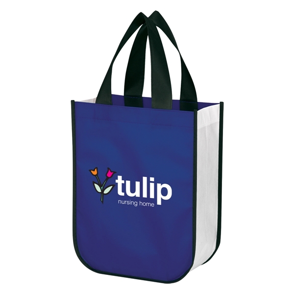 Lola Laminated Non-Woven Shopper Tote Bag - Lola Laminated Non-Woven Shopper Tote Bag - Image 4 of 23