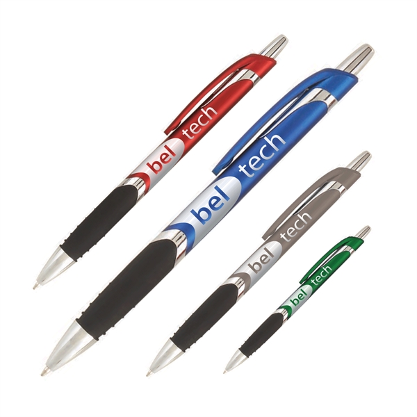 Spectrum Grip Plastic Pen (1 Color Imprint) - Spectrum Grip Plastic Pen (1 Color Imprint) - Image 0 of 12