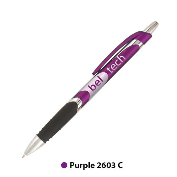 Spectrum Grip Plastic Pen (1 Color Imprint) - Spectrum Grip Plastic Pen (1 Color Imprint) - Image 10 of 12
