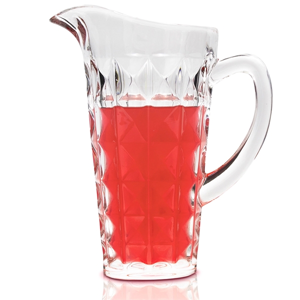 Glass Beverage Pitcher - Glass Beverage Pitcher - Image 0 of 3