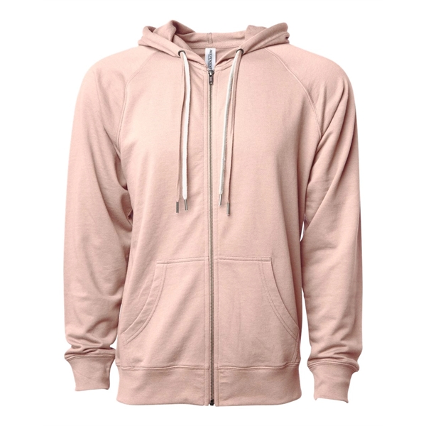 Boozee Lightweight Full Zip Hoodie - Boozee Lightweight Full Zip Hoodie - Image 3 of 20