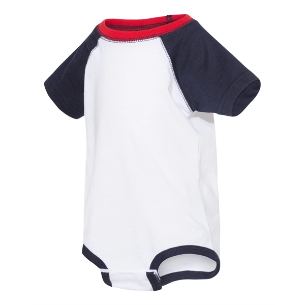 Rabbit Skins Infant Baseball Fine Jersey Bodysuit - Rabbit Skins Infant Baseball Fine Jersey Bodysuit - Image 43 of 47