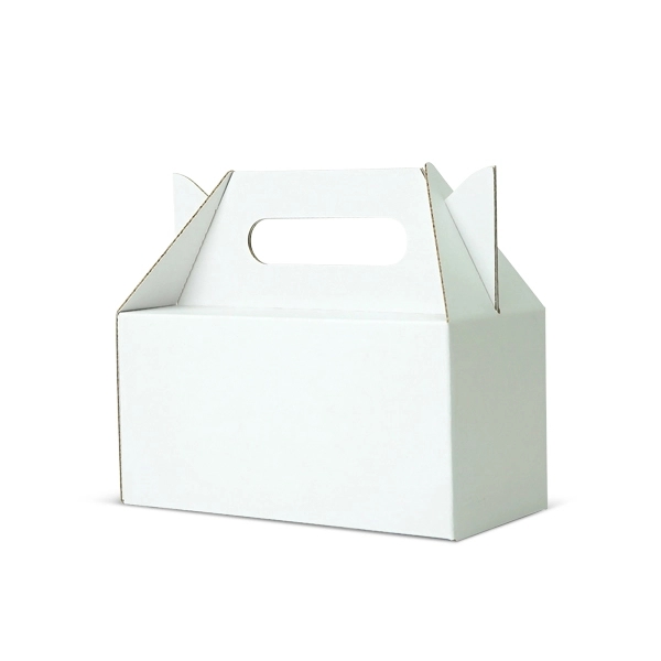 10"x 7"x 8" E-Flute Gift Box with Handle - 10"x 7"x 8" E-Flute Gift Box with Handle - Image 1 of 1