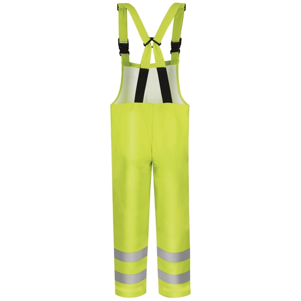 Bulwark Men's Hi-Vis Flame-Resistant Rain Bib Overalls - Bulwark Men's Hi-Vis Flame-Resistant Rain Bib Overalls - Image 1 of 1