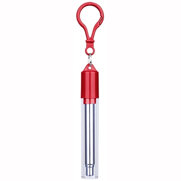 Stainless Steel Straw Reusable Travel Kit - Stainless Steel Straw Reusable Travel Kit - Image 1 of 8