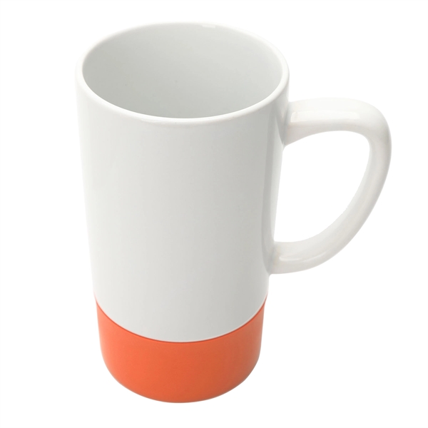 18 oz. Silicone Base Ceramic Dishwasher-Safe Mug with Handle - 18 oz. Silicone Base Ceramic Dishwasher-Safe Mug with Handle - Image 12 of 15