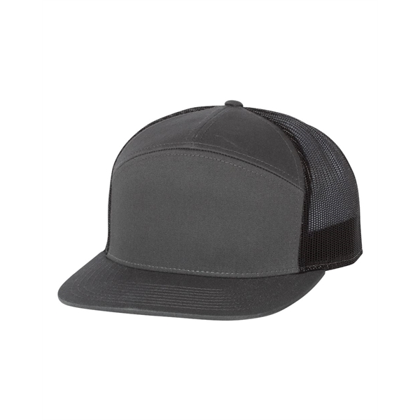 Richardson Seven-Panel Trucker Cap - Richardson Seven-Panel Trucker Cap - Image 29 of 44