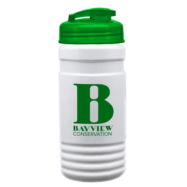 Promotional Water Bottles | 20 oz. Upcycle Flip Top Water Bottle - Qty: 200