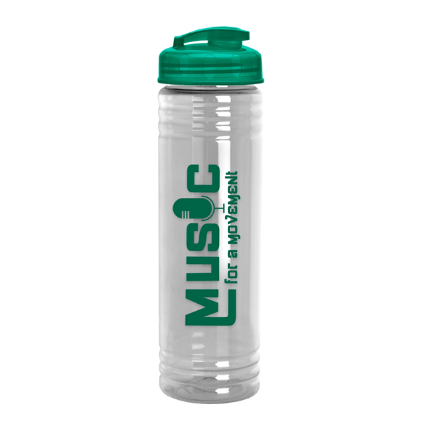 24 oz. Slim Fit Water Bottle with Flip Lid - 24 oz. Slim Fit Water Bottle with Flip Lid - Image 3 of 14