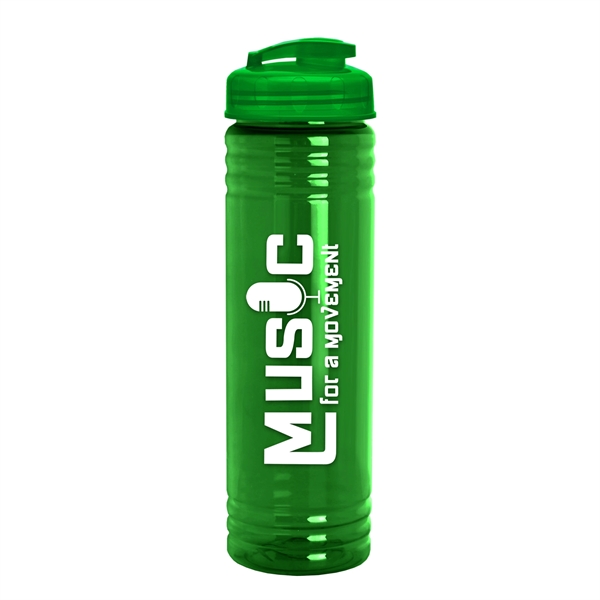 24 oz. Slim Fit Water Bottle with Flip Lid - 24 oz. Slim Fit Water Bottle with Flip Lid - Image 7 of 14