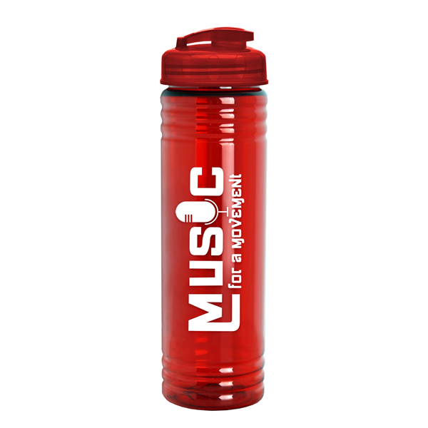 24 oz. Slim Fit Water Bottle with Flip Lid - 24 oz. Slim Fit Water Bottle with Flip Lid - Image 8 of 14