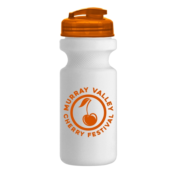 22 oz. Eco-Cycle Bottle with USA Flip Lid - 22 oz. Eco-Cycle Bottle with USA Flip Lid - Image 1 of 16