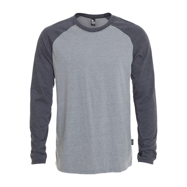 Unisex raglan long sleeve t-shirt - Unisex raglan long sleeve t-shirt - Image 3 of 3