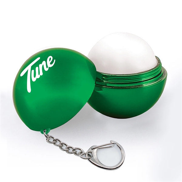 Metallic Lip Balm with Keychain - Metallic Lip Balm with Keychain - Image 2 of 4