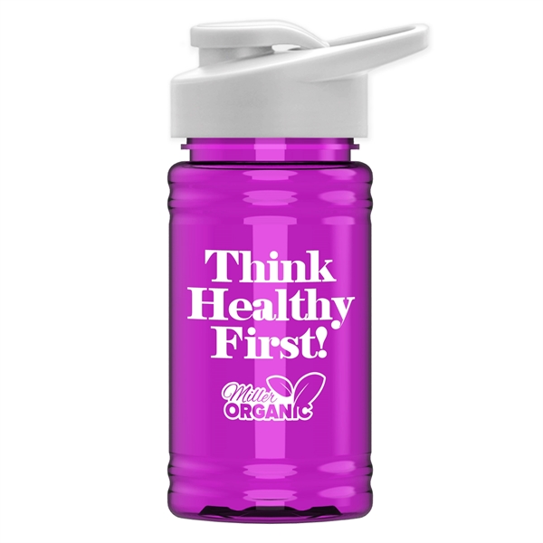 UpCycle - Mini 16 oz. rPet Sports Bottle with Drink Thru Lid - UpCycle - Mini 16 oz. rPet Sports Bottle with Drink Thru Lid - Image 3 of 21