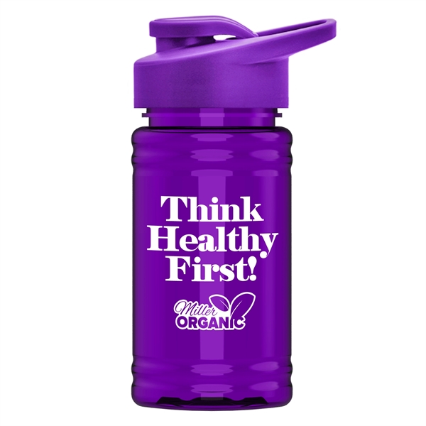 UpCycle - Mini 16 oz. rPet Sports Bottle with Drink Thru Lid - UpCycle - Mini 16 oz. rPet Sports Bottle with Drink Thru Lid - Image 4 of 21