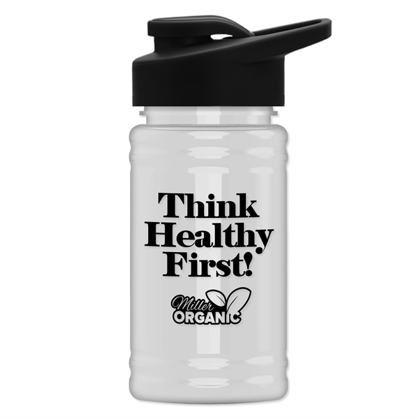 UpCycle - Mini 16 oz. rPet Sports Bottle with Drink Thru Lid - UpCycle - Mini 16 oz. rPet Sports Bottle with Drink Thru Lid - Image 8 of 21