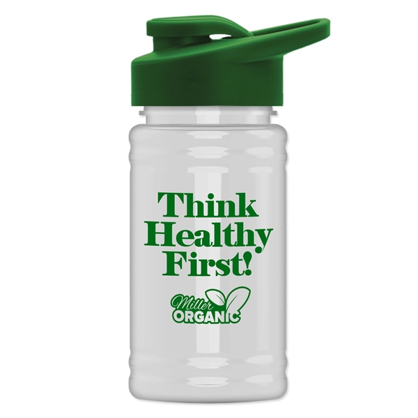UpCycle - Mini 16 oz. rPet Sports Bottle with Drink Thru Lid - UpCycle - Mini 16 oz. rPet Sports Bottle with Drink Thru Lid - Image 11 of 21