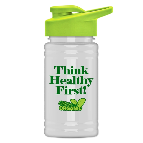 UpCycle - Mini 16 oz. rPet Sports Bottle with Drink Thru Lid - UpCycle - Mini 16 oz. rPet Sports Bottle with Drink Thru Lid - Image 12 of 21
