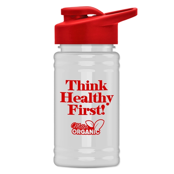 UpCycle - Mini 16 oz. rPet Sports Bottle with Drink Thru Lid - UpCycle - Mini 16 oz. rPet Sports Bottle with Drink Thru Lid - Image 15 of 21